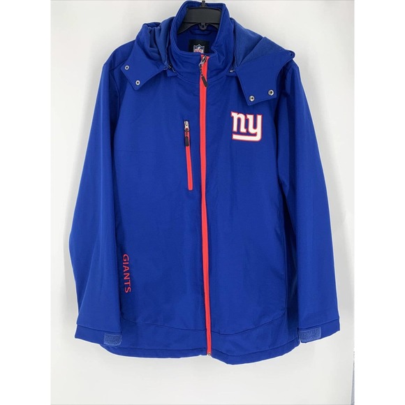 New York Giants NFL G-lll Fully Lined Hooded Soft Shell Coat‎ Jacket Size XXL 2X - Picture 1 of 7